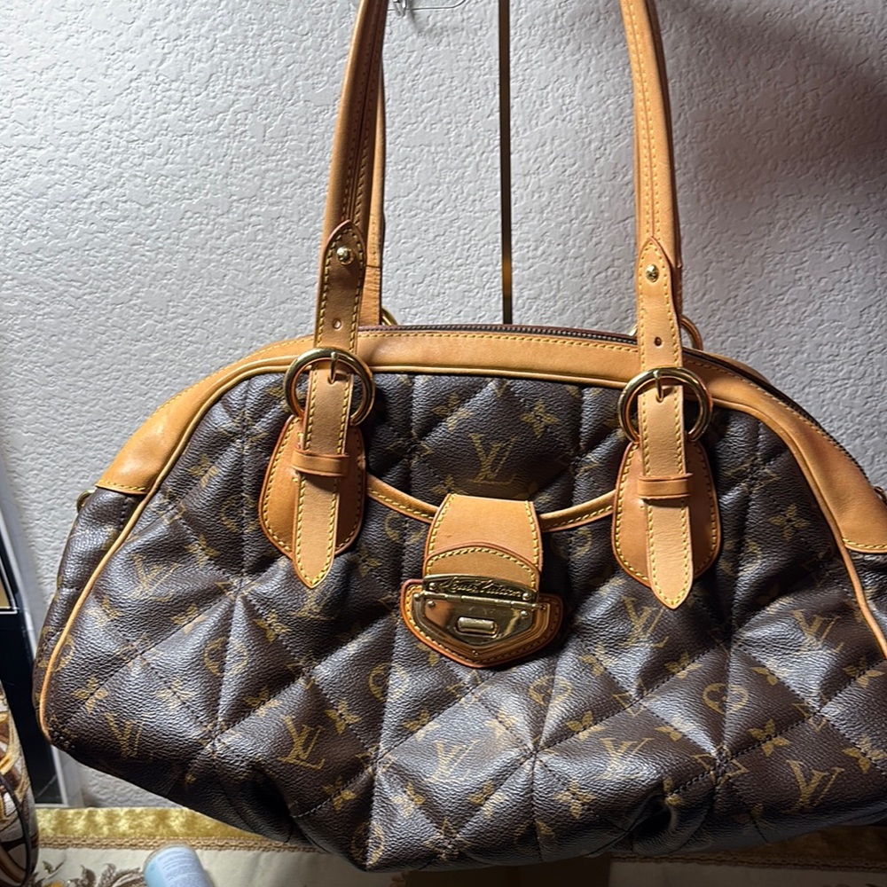 Louis Vuitton Brown Monogram Handbag